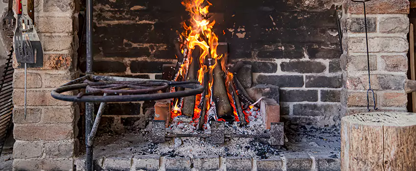 Cracked Electric Fireplace Bricks Repair Services  in Central Point, OR